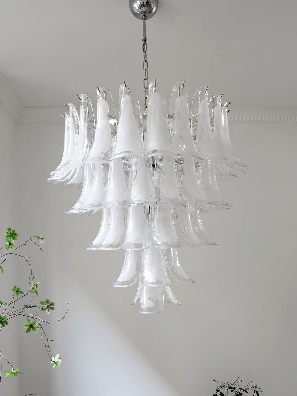 murano-transparent-glass-petals-chandelier-anzaz--102
