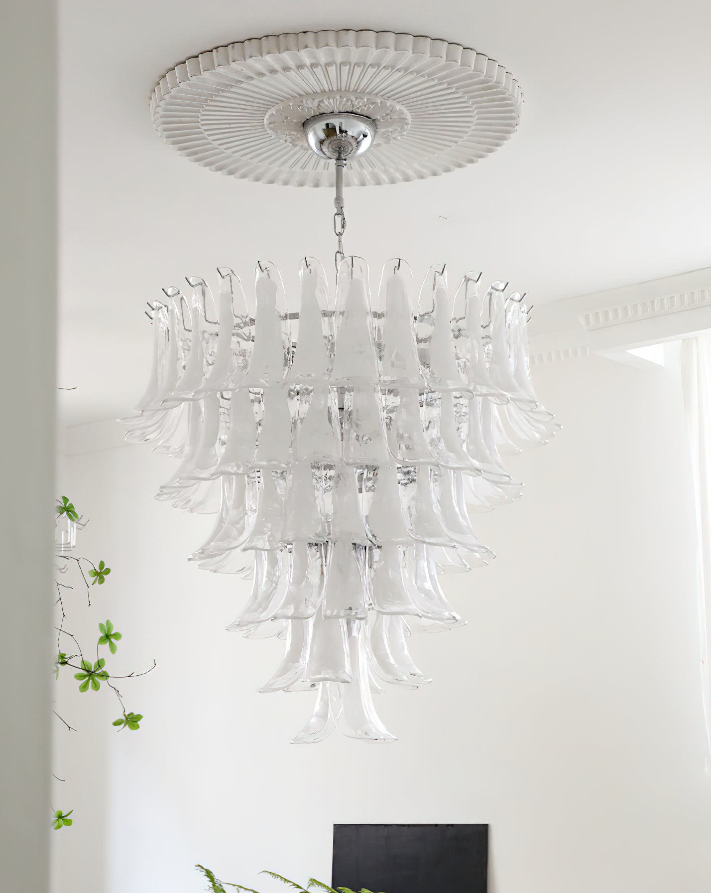 murano-transparent-glass-petals-chandelier-anzaz--112