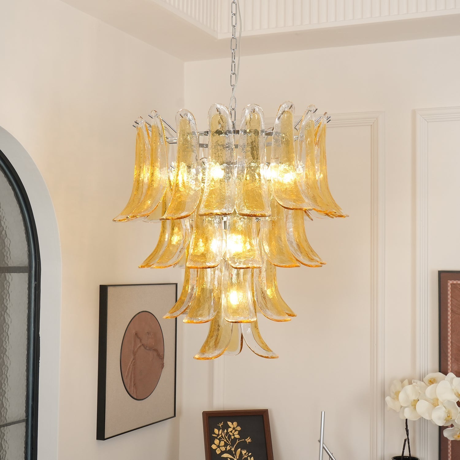 murano-transparent-glass-petals-chandelier-anzaz--79