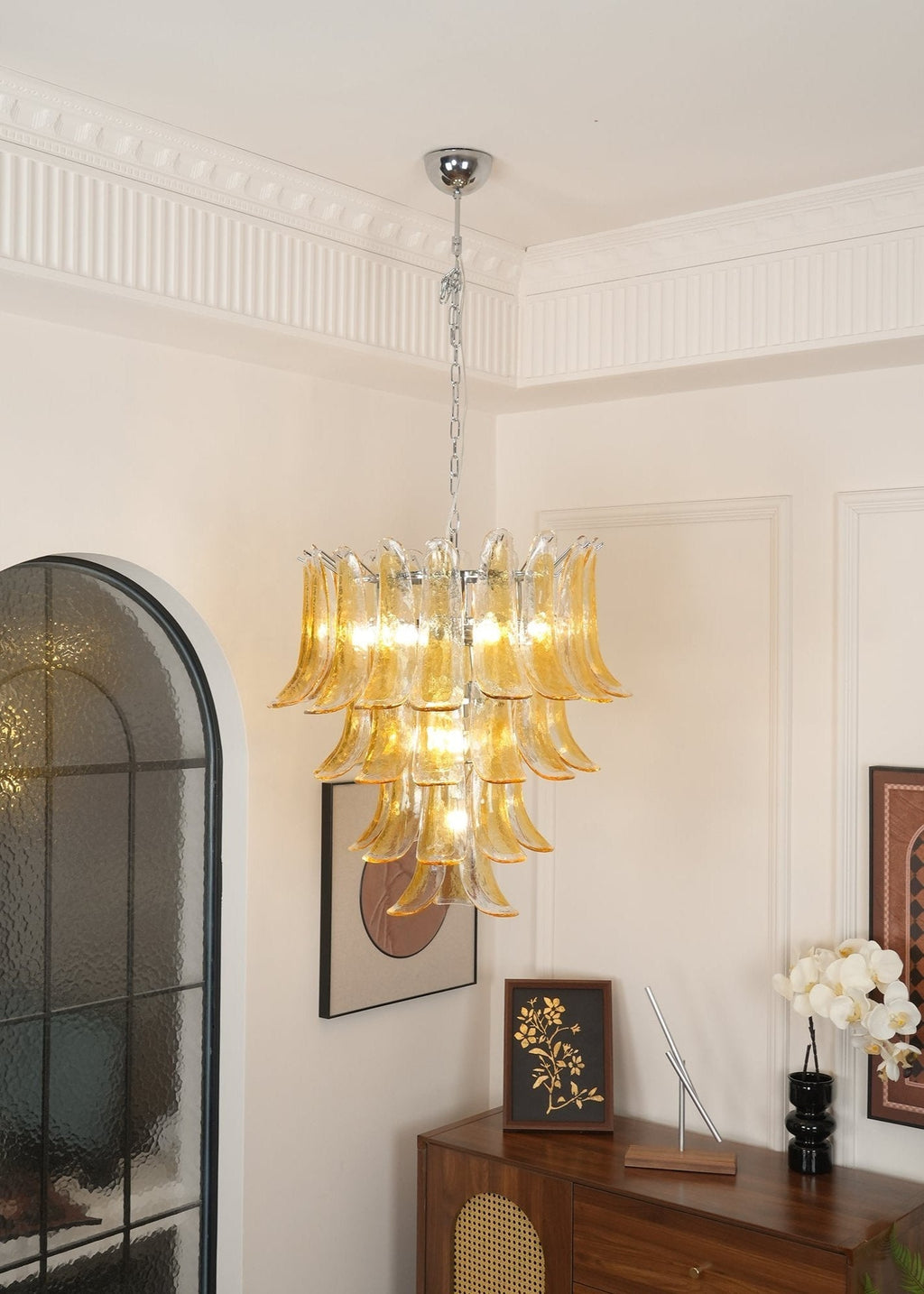 murano-transparent-glass-petals-chandelier-anzaz--69