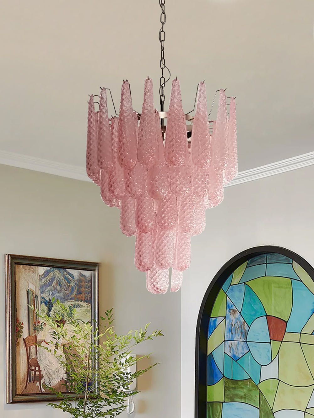 murano-pink-glass-droplet-chandelier-anzaz--24