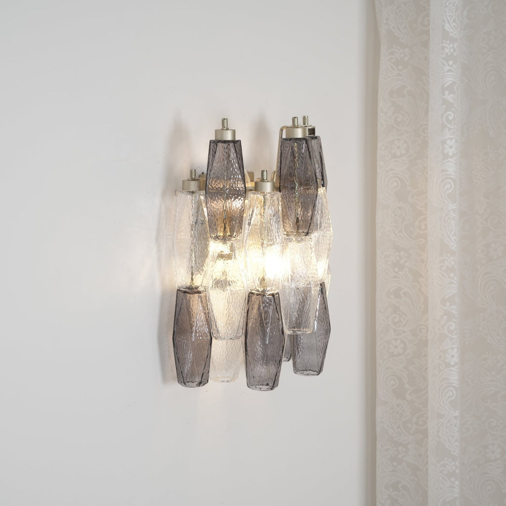 murano-rhombus-glass-wall-lamp-anzaz-Amber & Gold-2