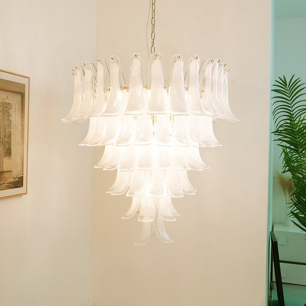 murano-transparent-glass-petals-chandelier-anzaz-Clear-2