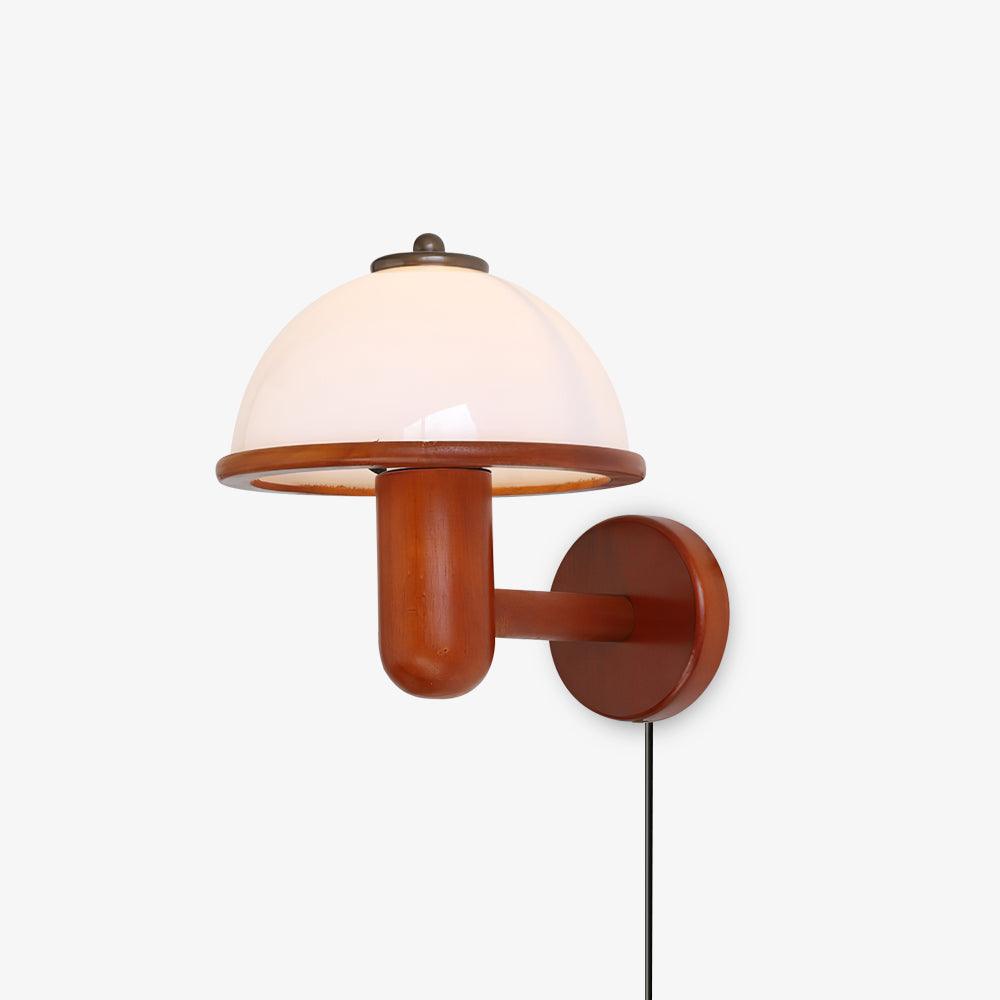 mushroom-wood-wall-lamp-anzaz-Dark Oak Color-1