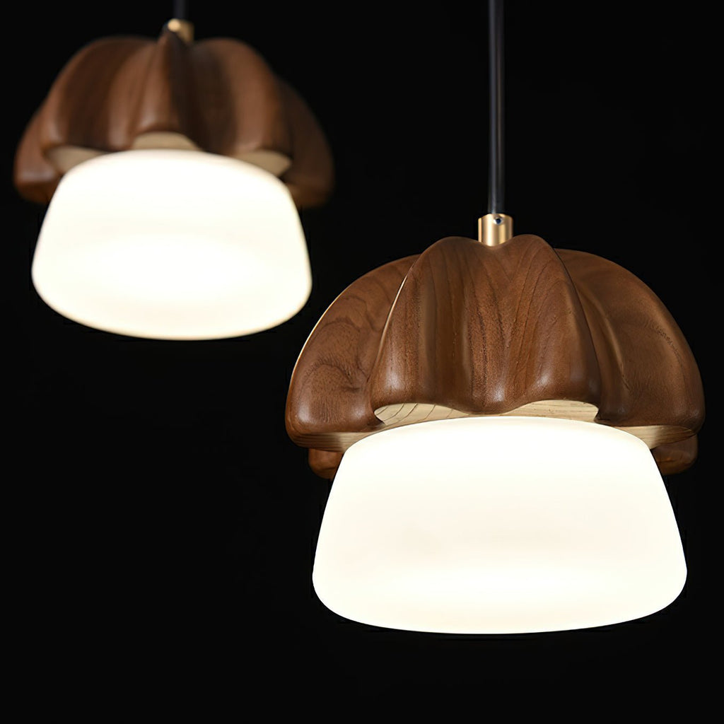mushroom-cluster-chandelier-anzaz-Wood Color-3
