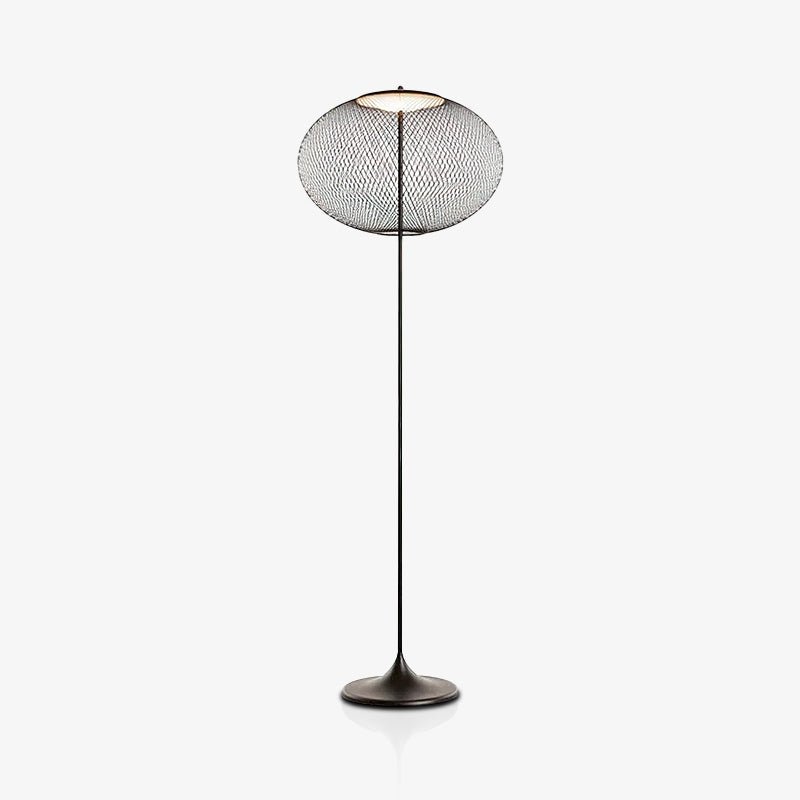 metallic-meshwork-floor-lamp-anzaz-Black & Warm Light-11