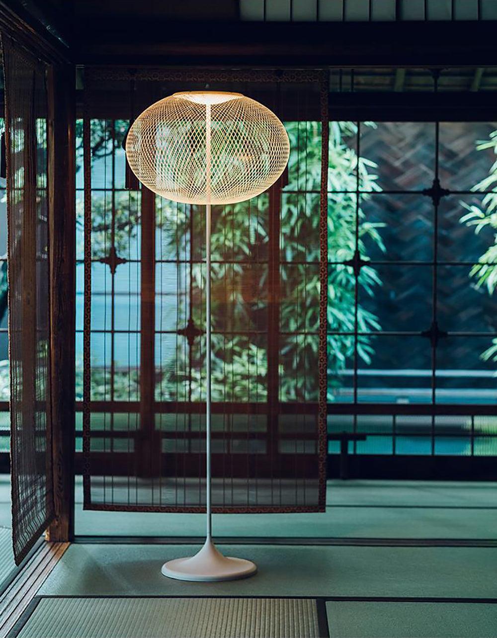 metallic-meshwork-floor-lamp-anzaz-Black & Warm Light-10