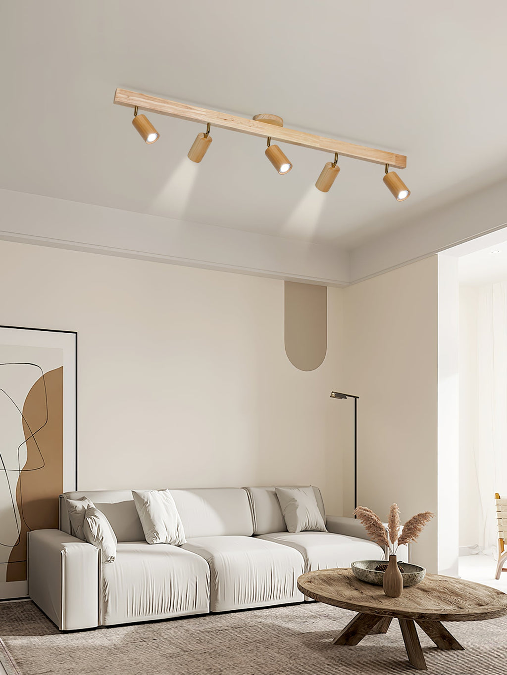 natural-wood-beam-spotlight-light-anzaz-Walnut Color-10