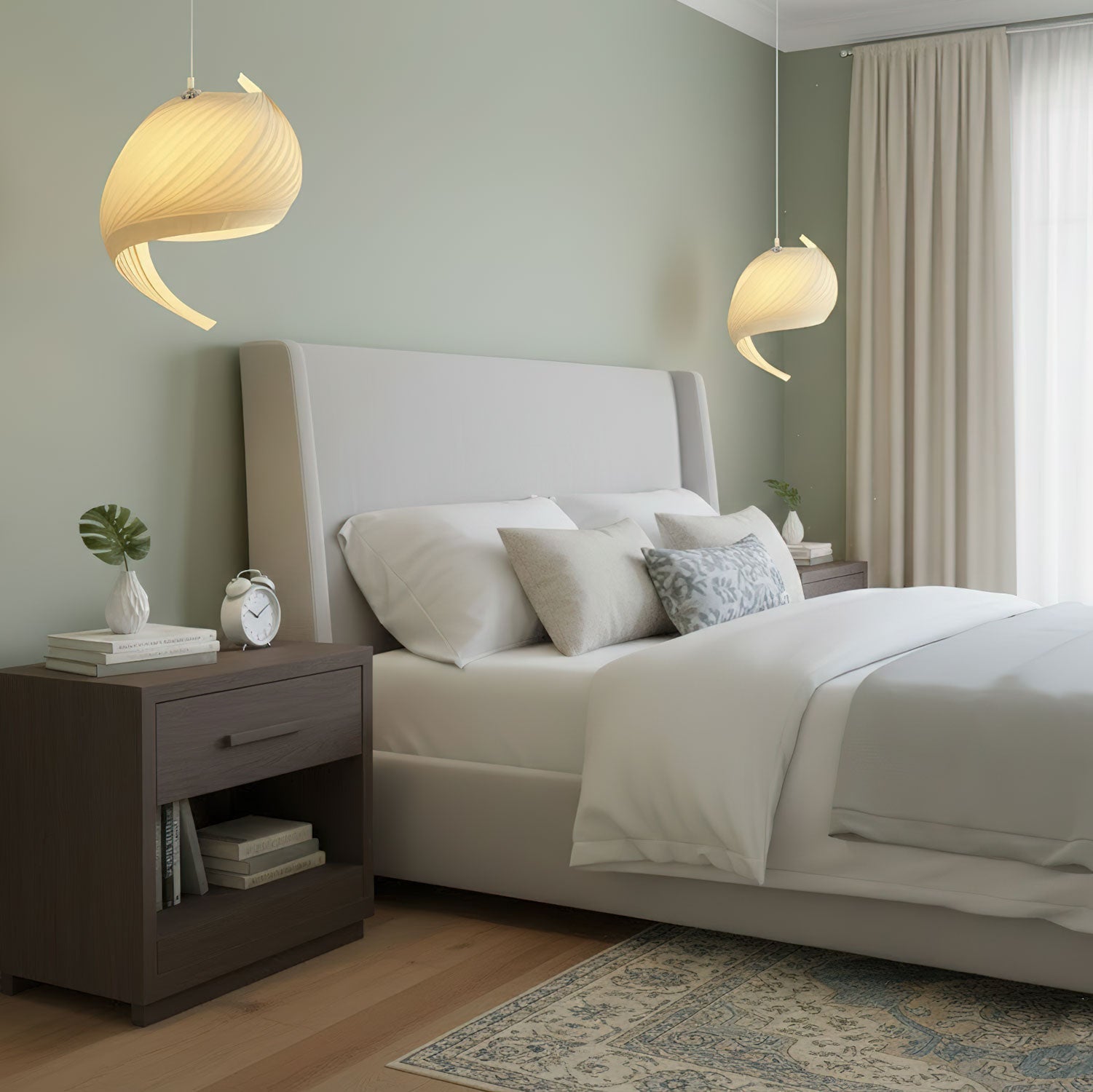 nautilus-shell-pendant-light-anzaz-Wood Colour-3