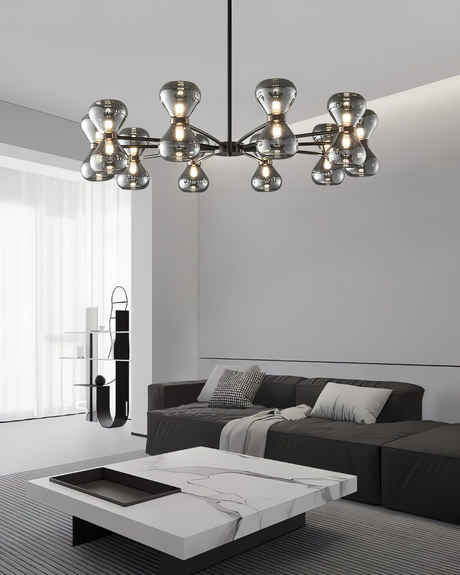 nebula-chandelier-anzaz-Black & Smoke Grey-5