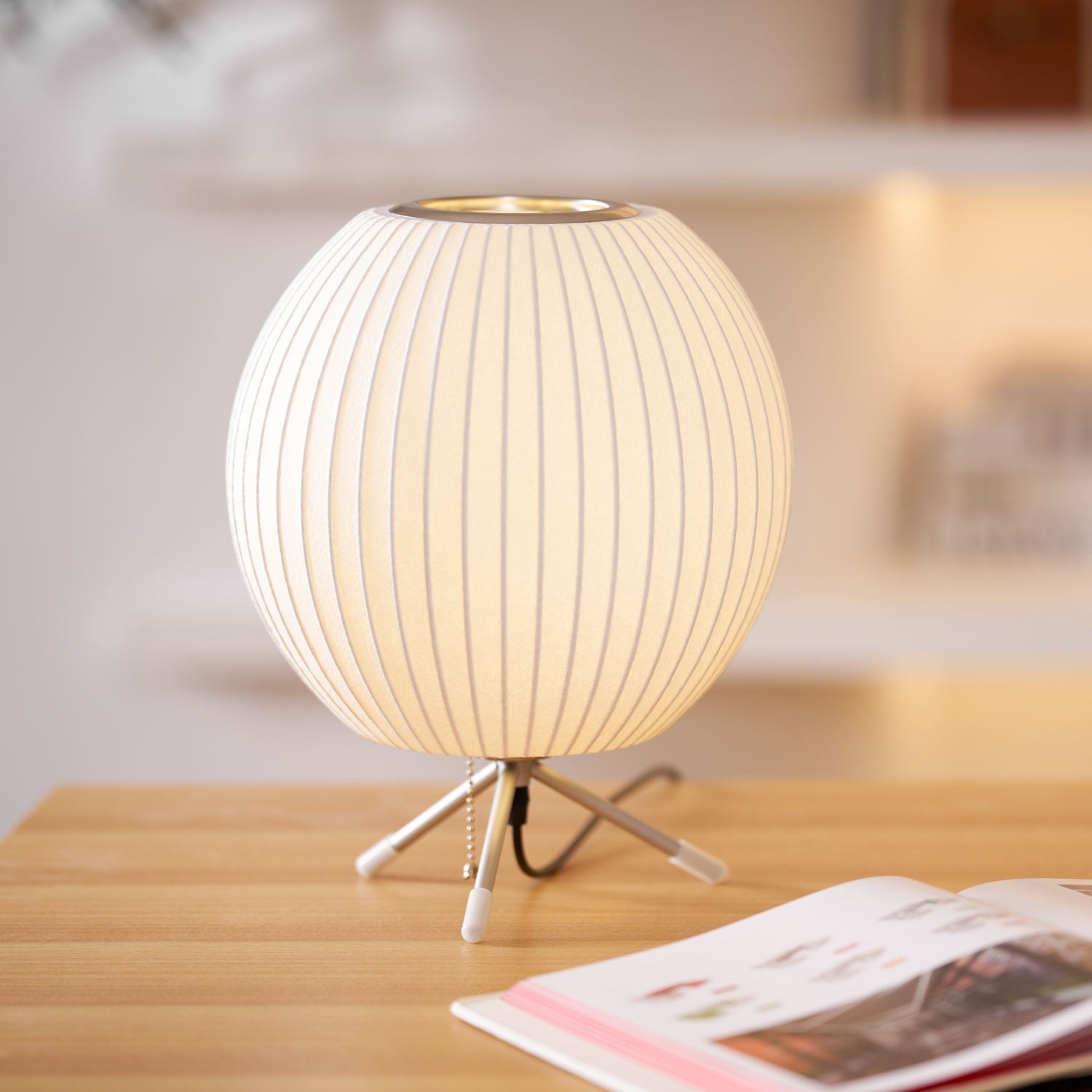 nelson-tripod-table-lamp-anzaz-Chrome & White-3