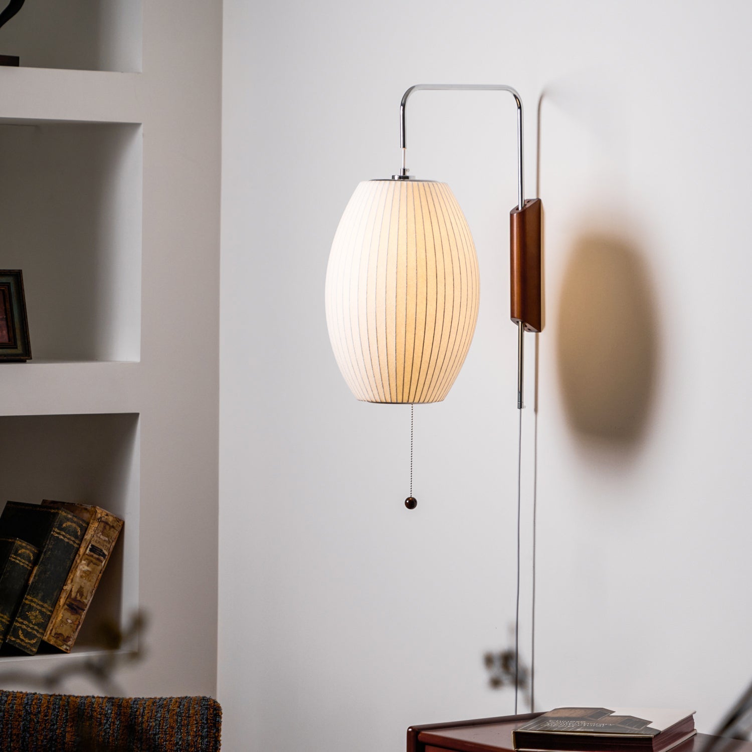 nelson-wall-sconce-anzaz-White & Walnut wood-12