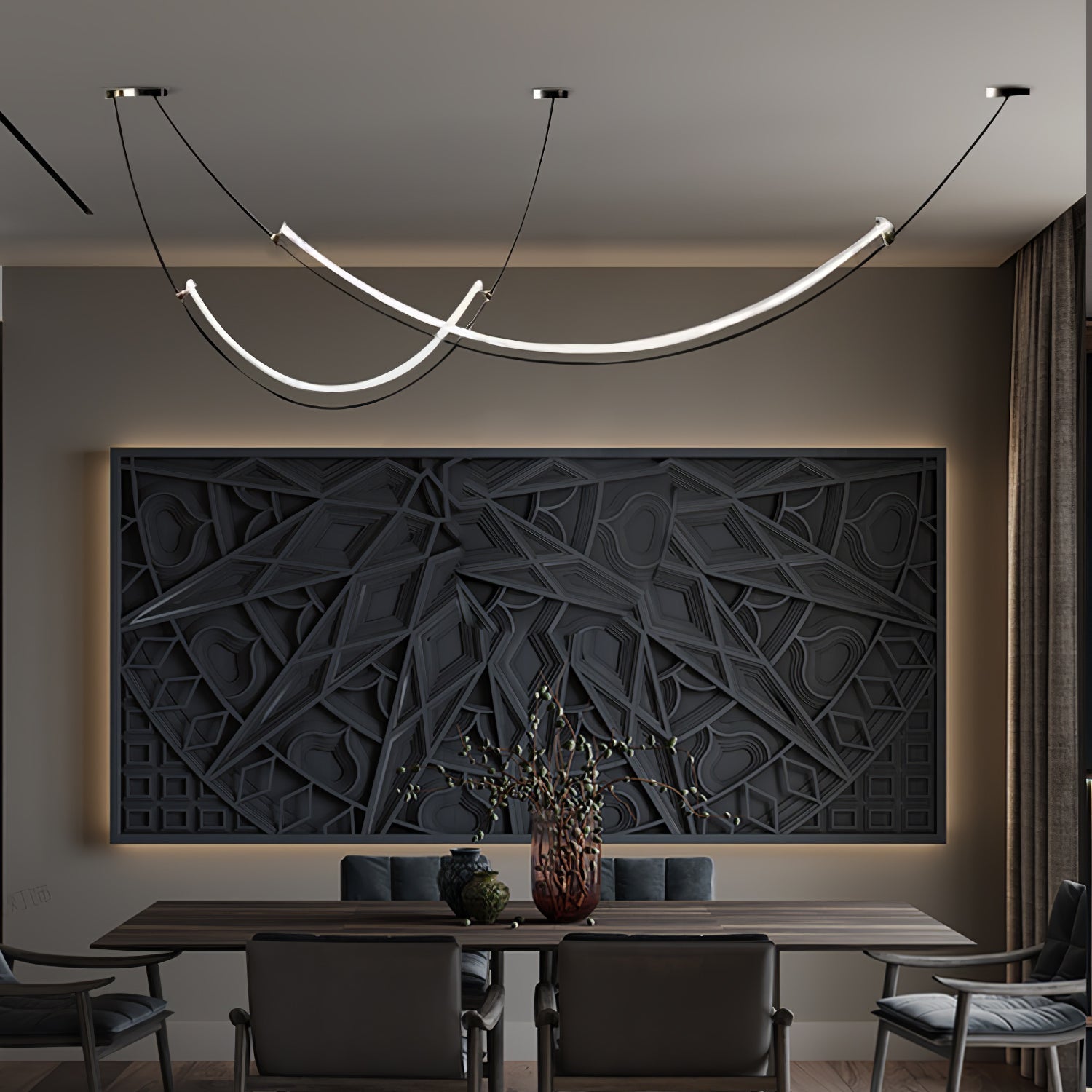 neon-pendant-lamp-anzaz-Black & Gold & White-17