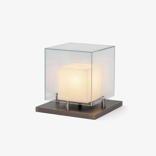 arqra-alabaster-table-lamp-anzaz-Bronze & Clear & White-1