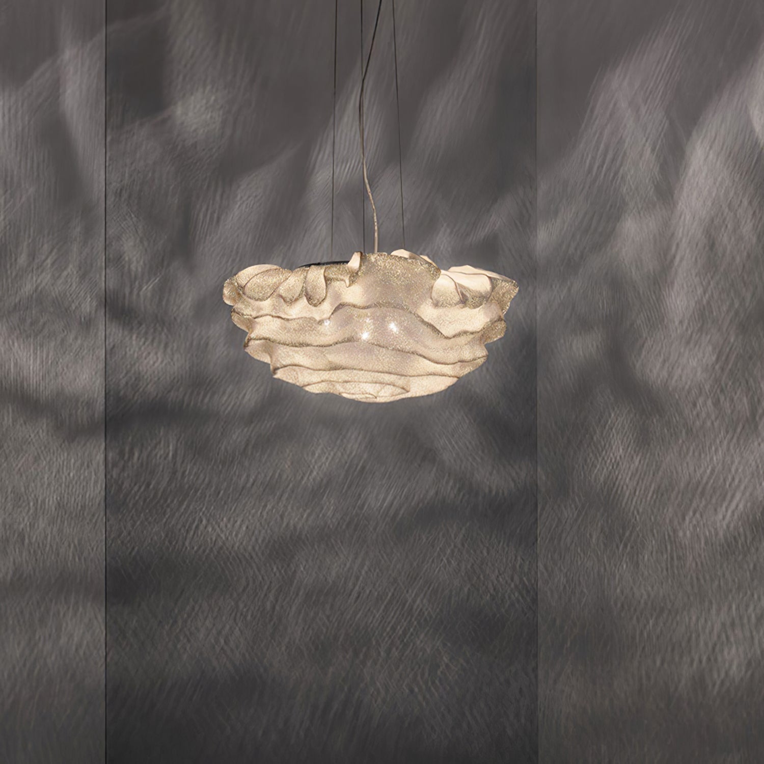 opulent-cloud-pendant-light-anzaz-Stainless Steel & White-2