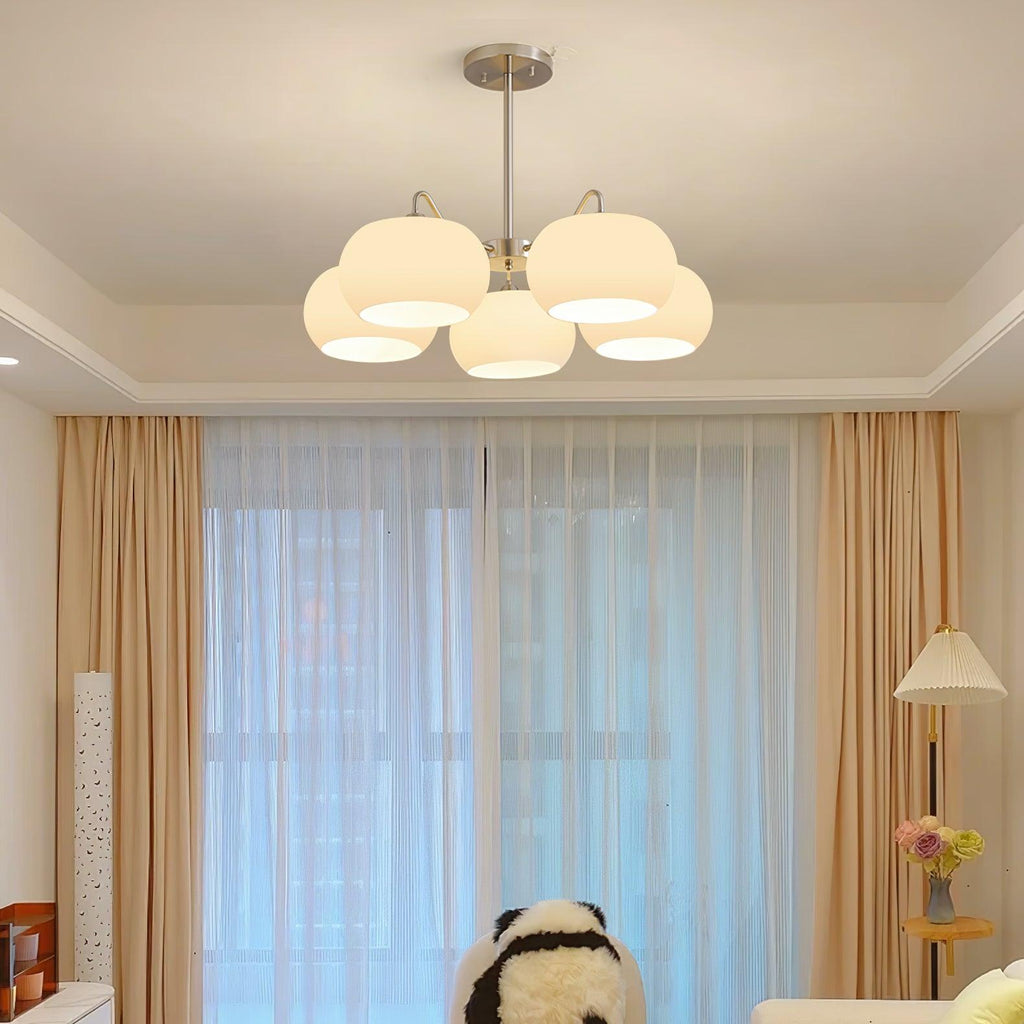 nickel-glass-persimmon-chandelier-anzaz-Gold & White-4