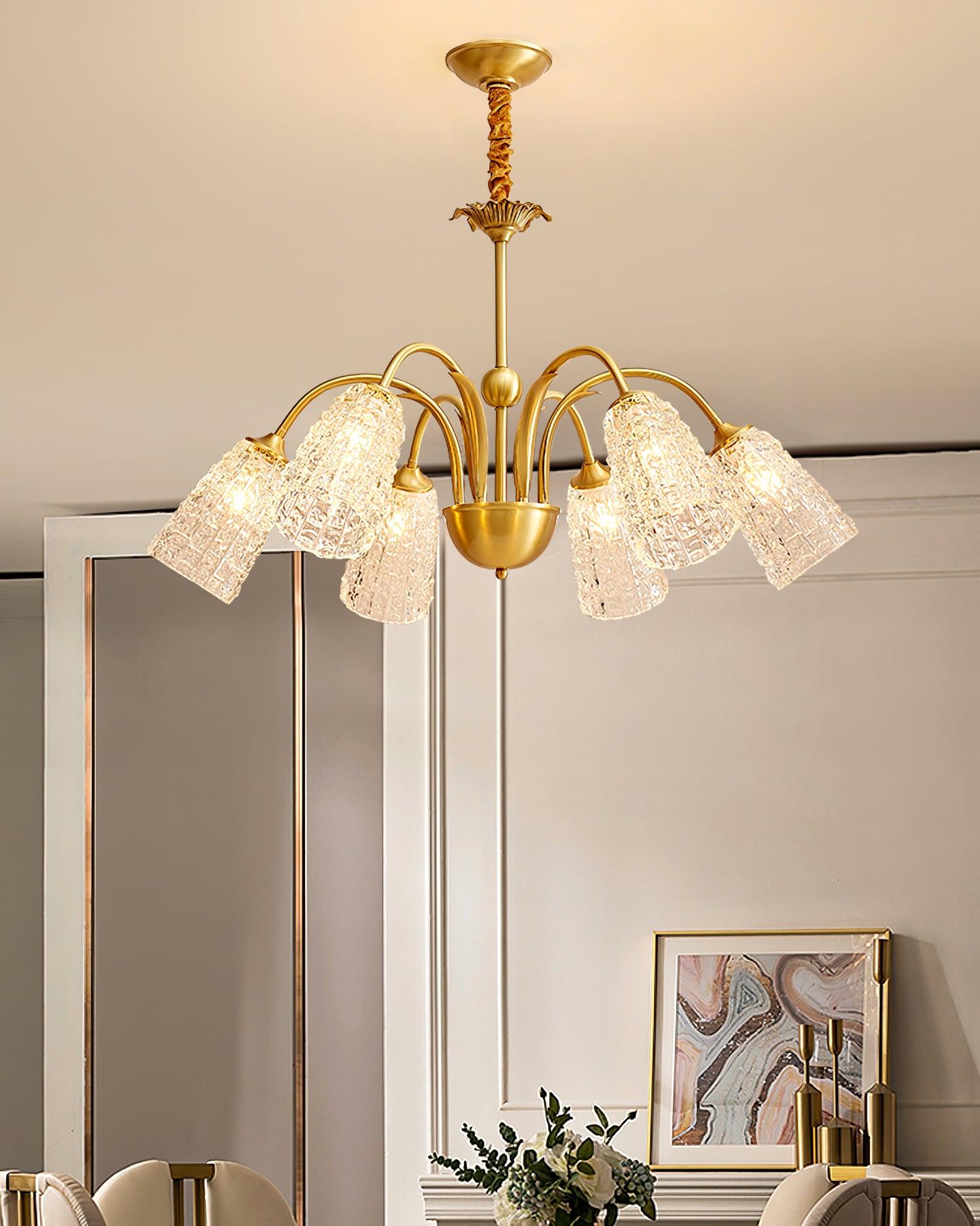 nikoll-chandelier-anzaz-Brass & Clear-4