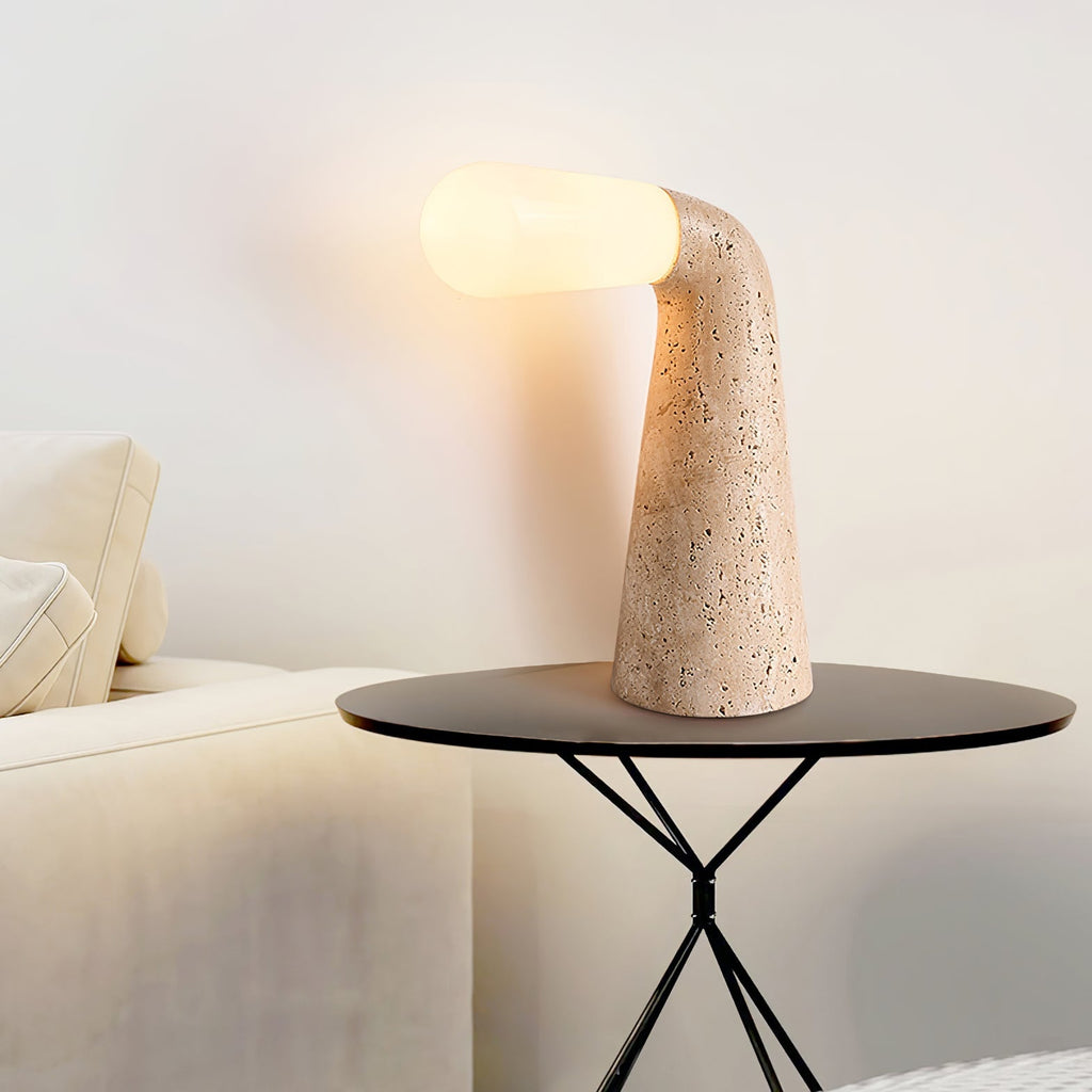 nilo-travertine-table-lamp-anzaz-Yellow Travertine & White-3
