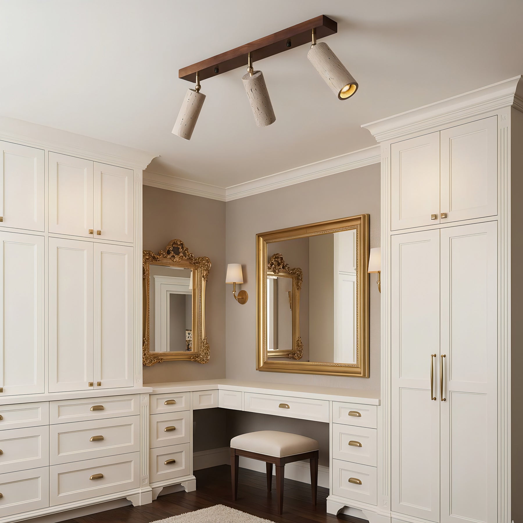 nimbus-ceiling-spotlight-anzaz-Walnut Wood & Yellow Travertine-3