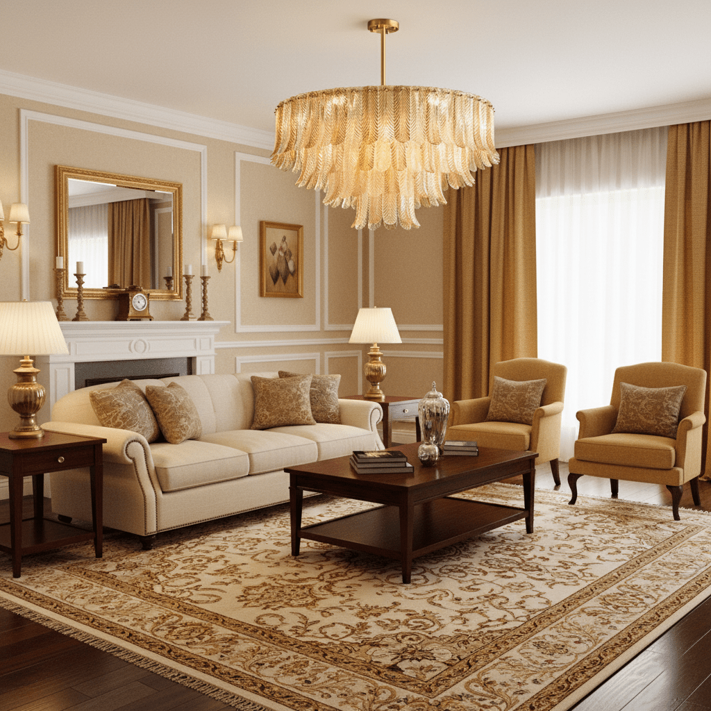 nobelium-tribeca-chandelier-anzaz-Brass & Clear glass-8