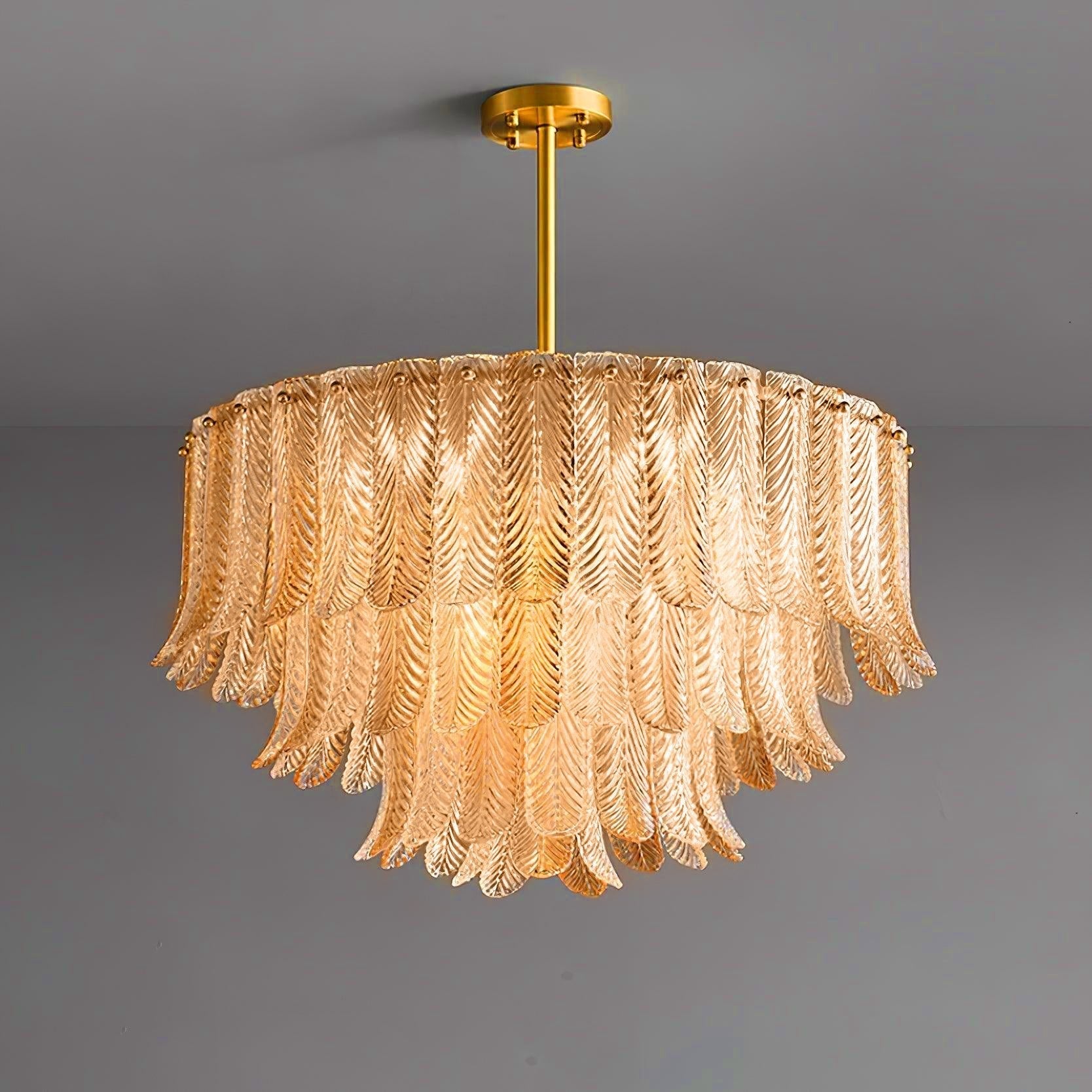 nobelium-tribeca-chandelier-anzaz-Brass & Amber glass-11