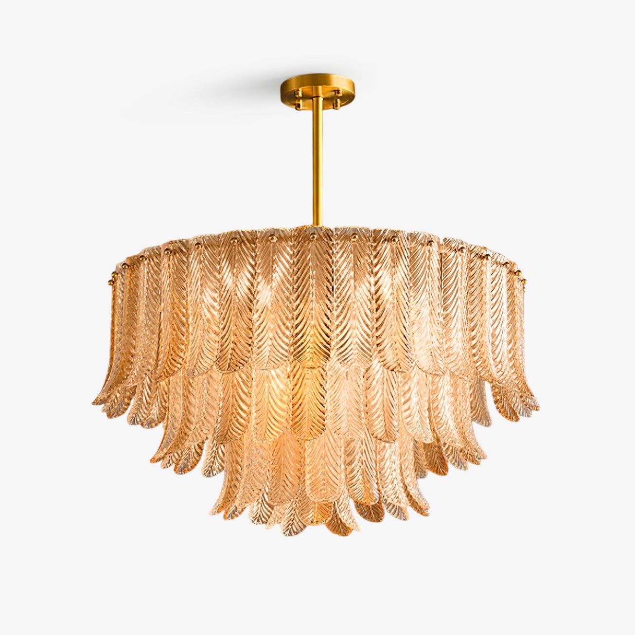 nobelium-tribeca-chandelier-anzaz-Brass & Amber glass-1