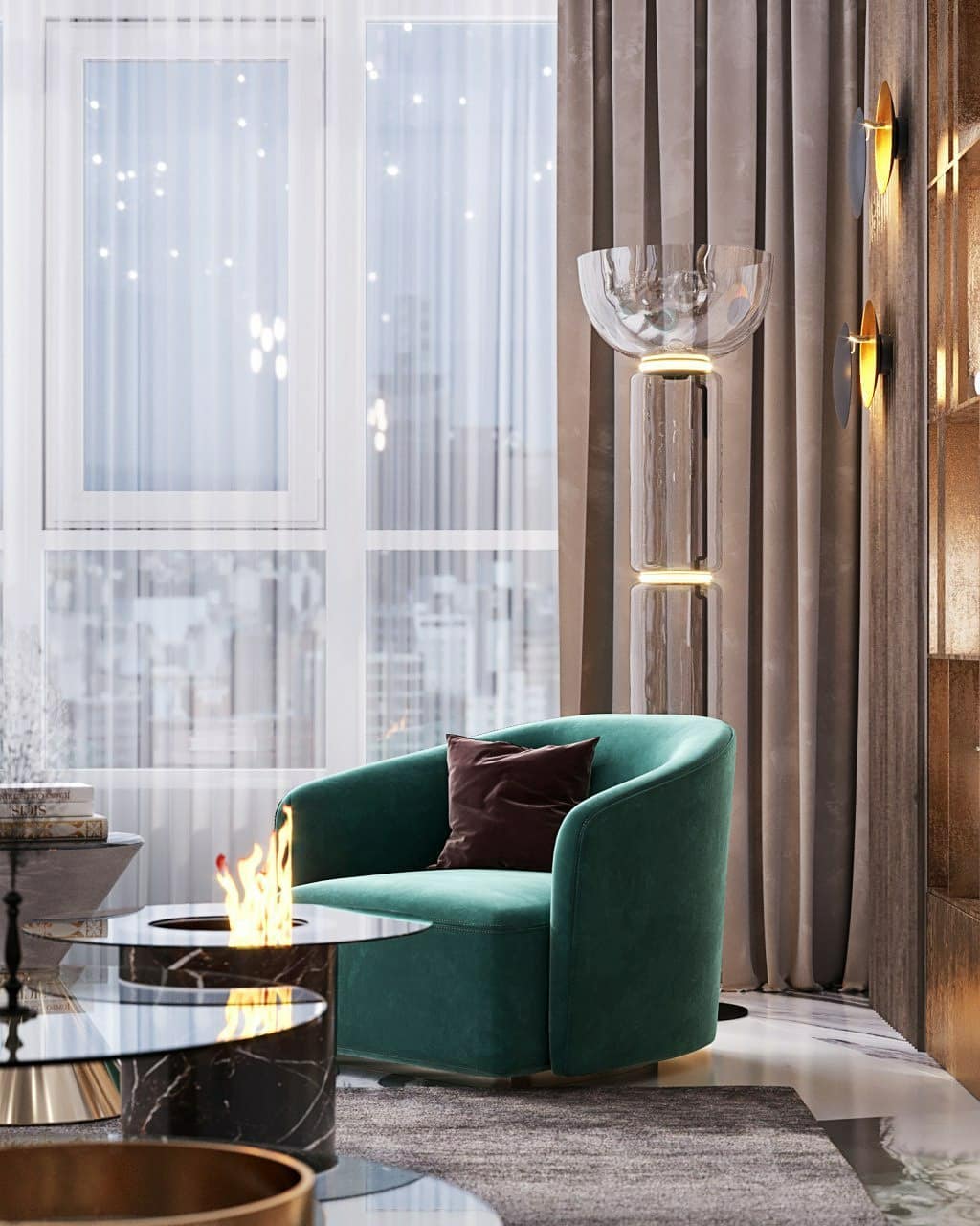 bamboo-glass-floor-lamp-anzaz-Clear+Black & Neutral Light-72