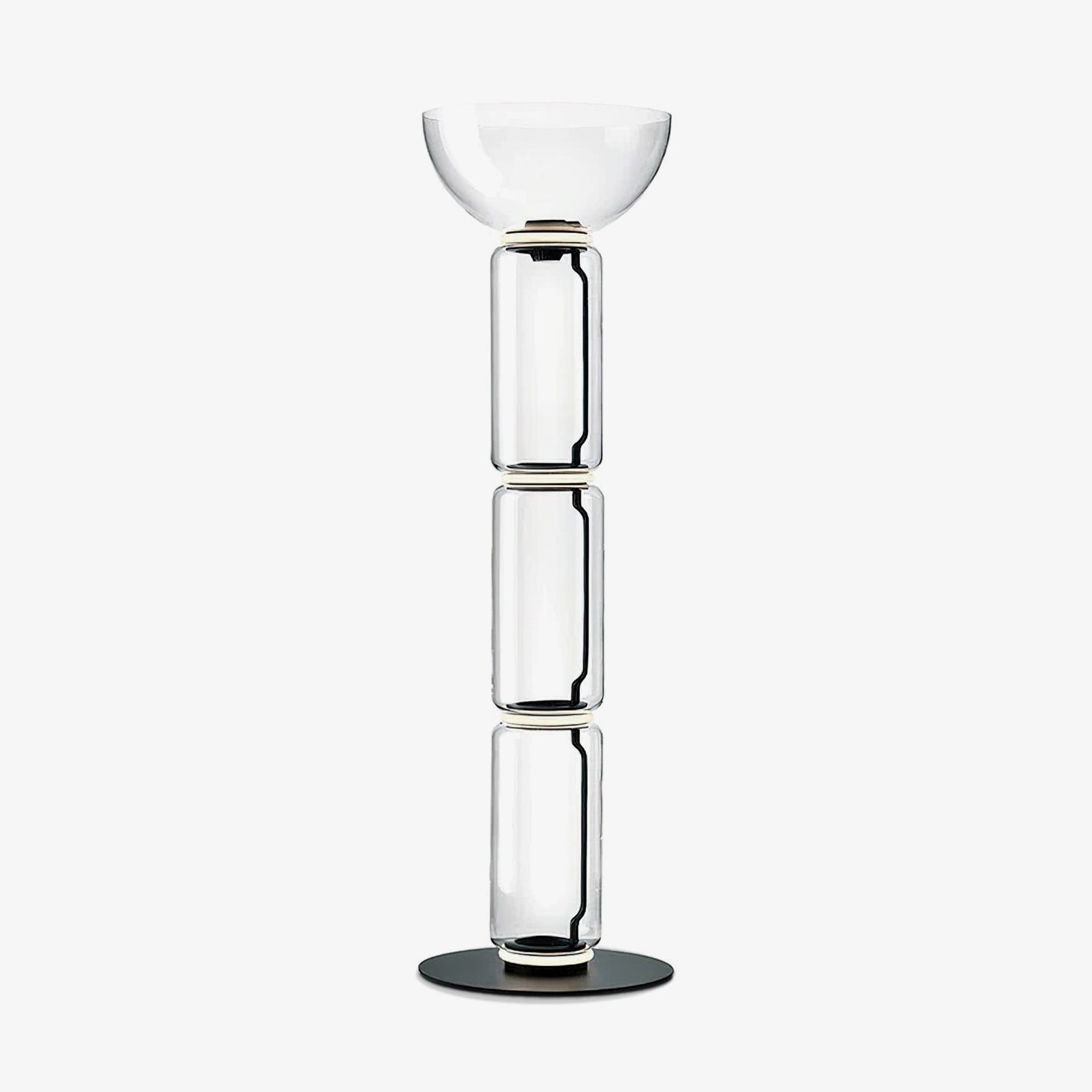 bamboo-glass-floor-lamp-anzaz-Clear+Black & Warm Light-1