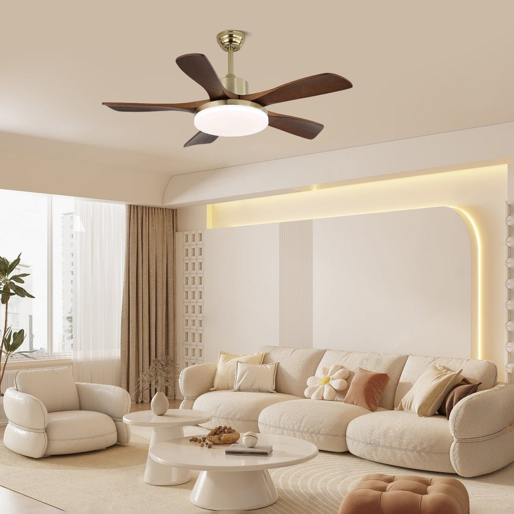 nova-breeze-ceiling-fan-light-anzaz-Bronze & Walnut Wood-2