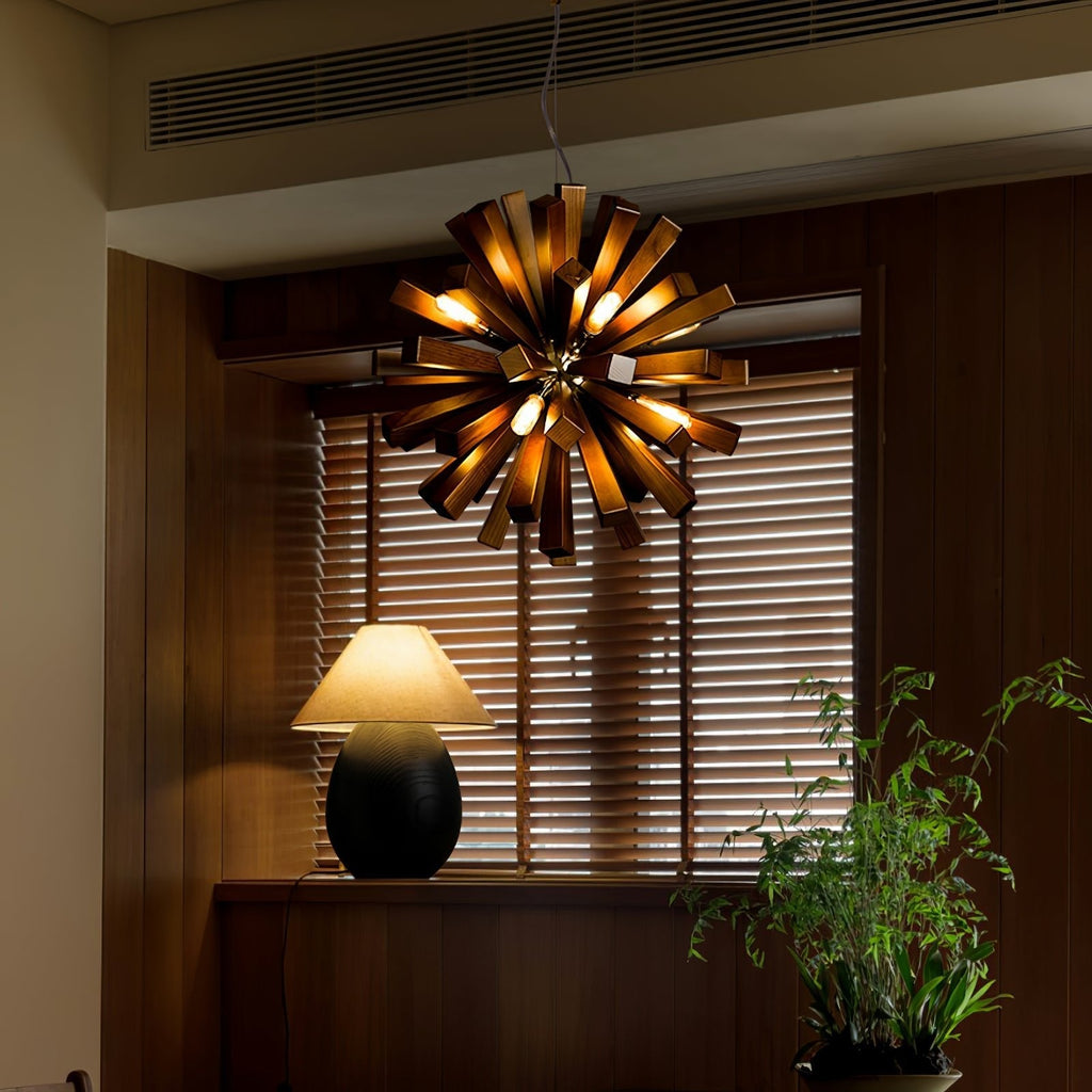nova-burst-chandelier-anzaz-Walnut color-4