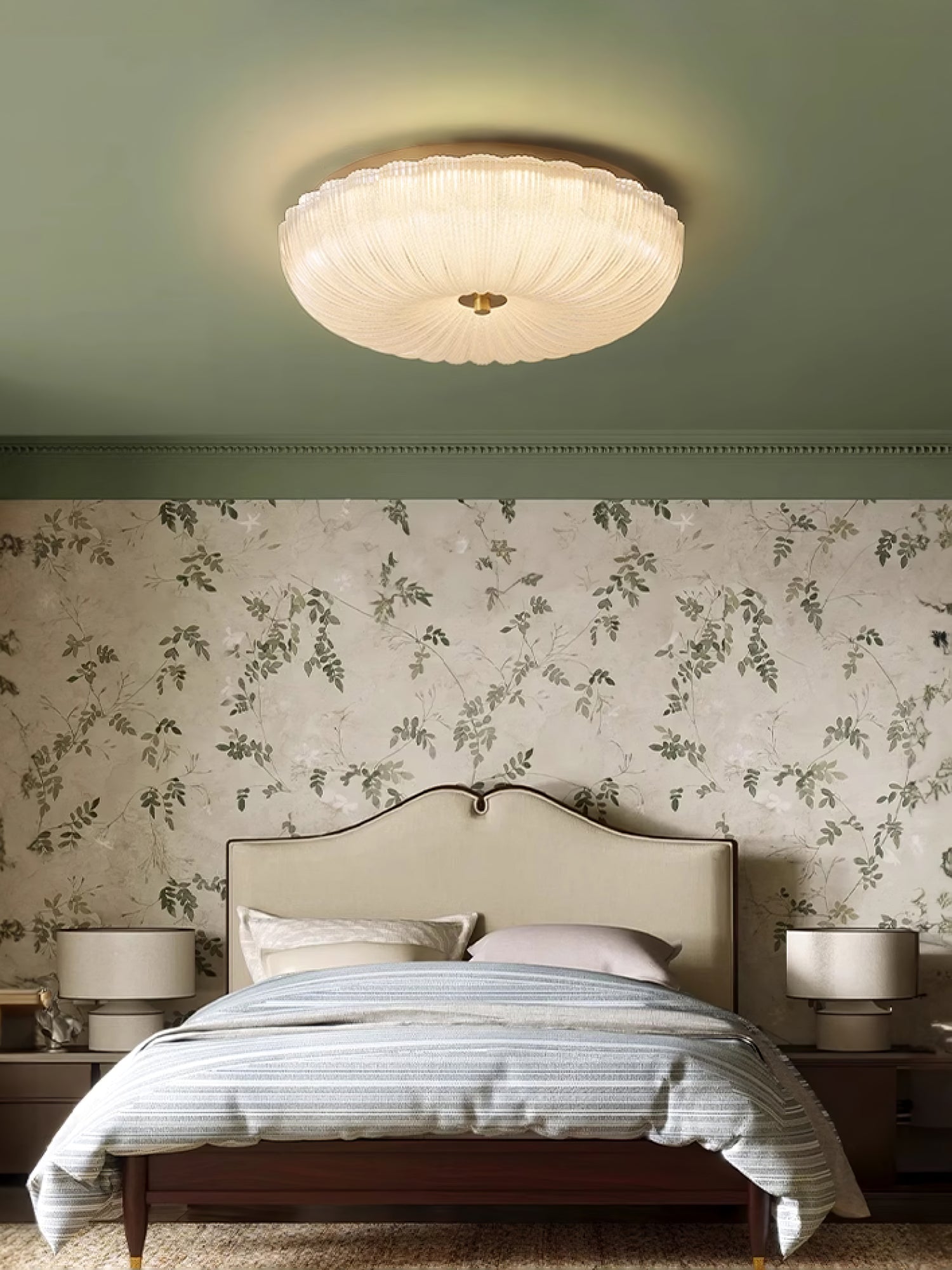 ripple-glass-ceiling-light-anzaz-Gold & Frosted White-8