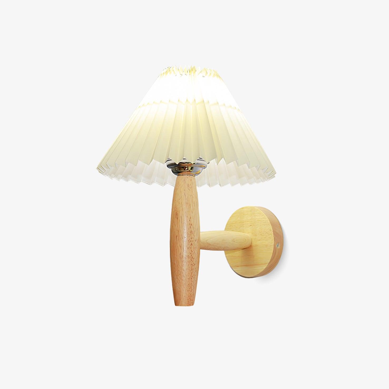 oak-pleated-wall-light-anzaz-Natural oak & White-1