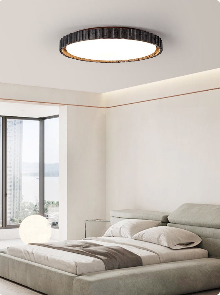 obsidian-aura-ceiling-light-anzaz-Black Travertine-8