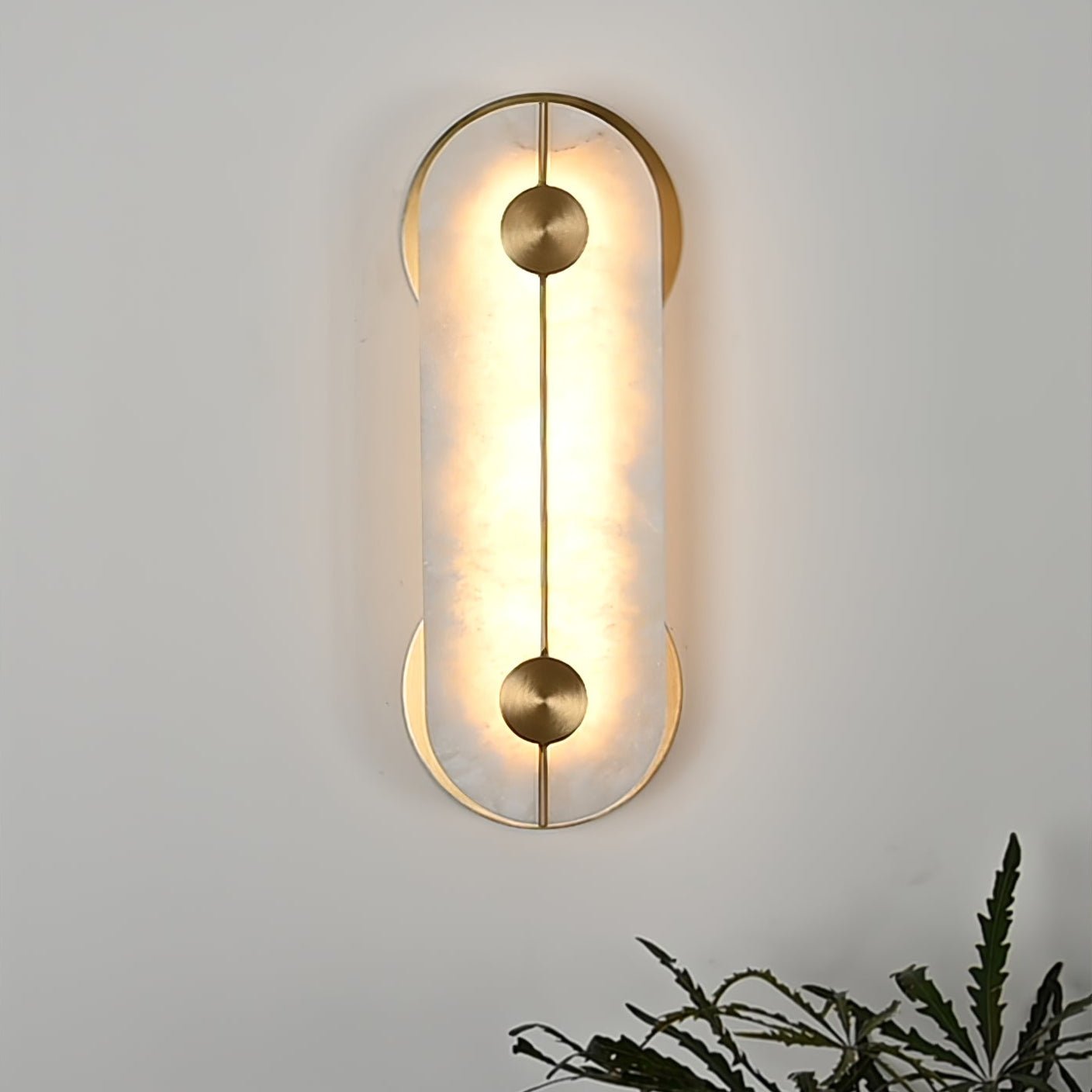obvara-alabaster-wall-light-anzaz-Brass & White-2
