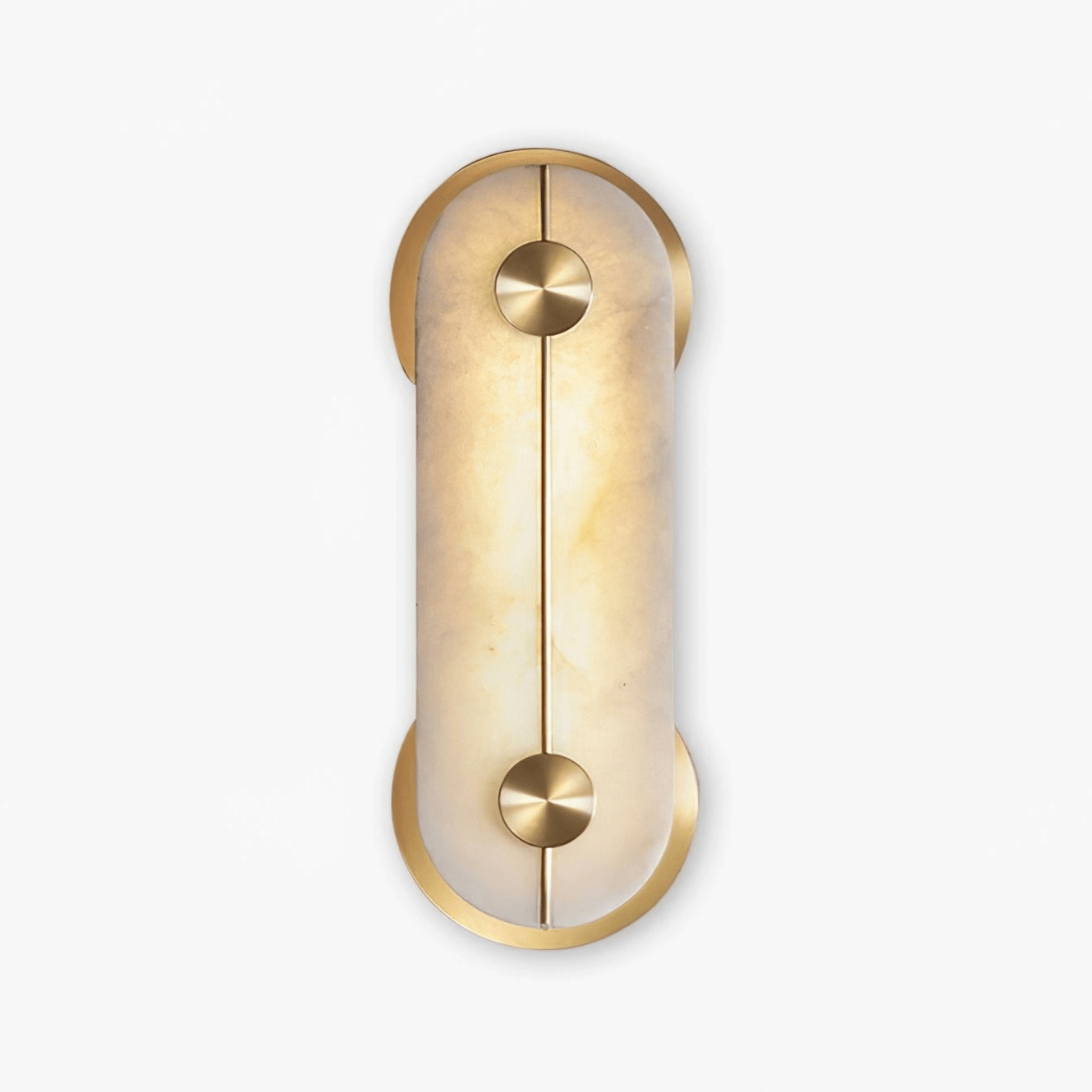 obvara-alabaster-wall-light-anzaz-Brass & White-1