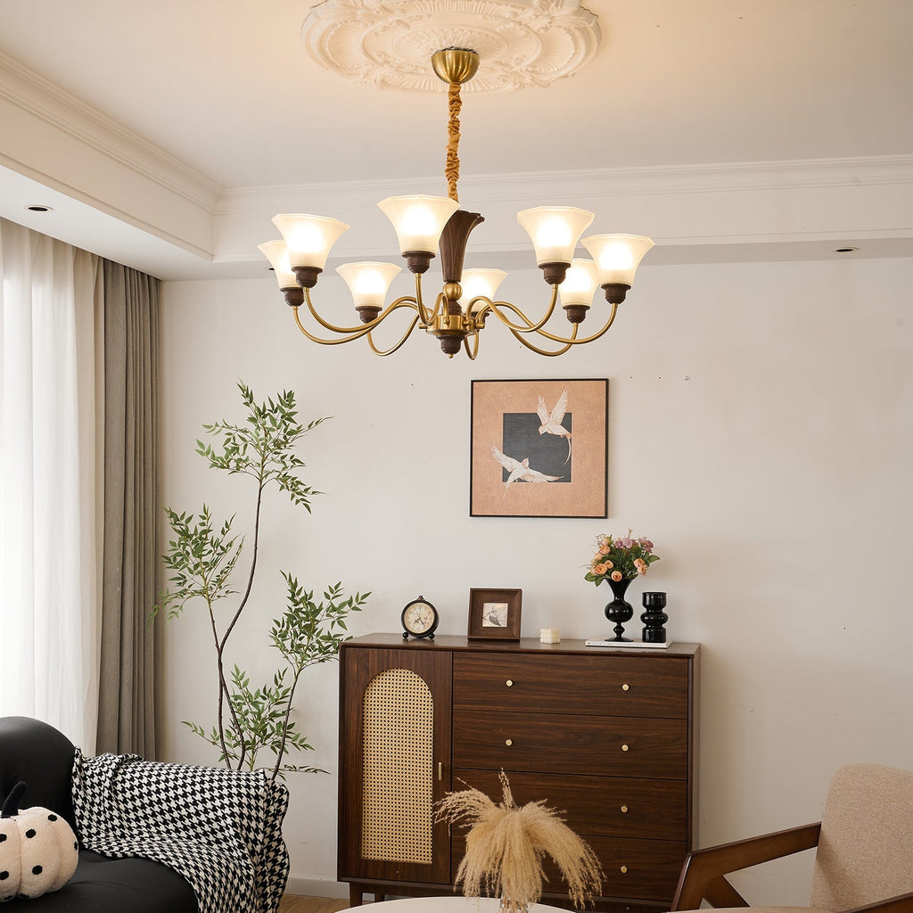 octavia-chandelier-anzaz-Walnut Color & Gold & White-2