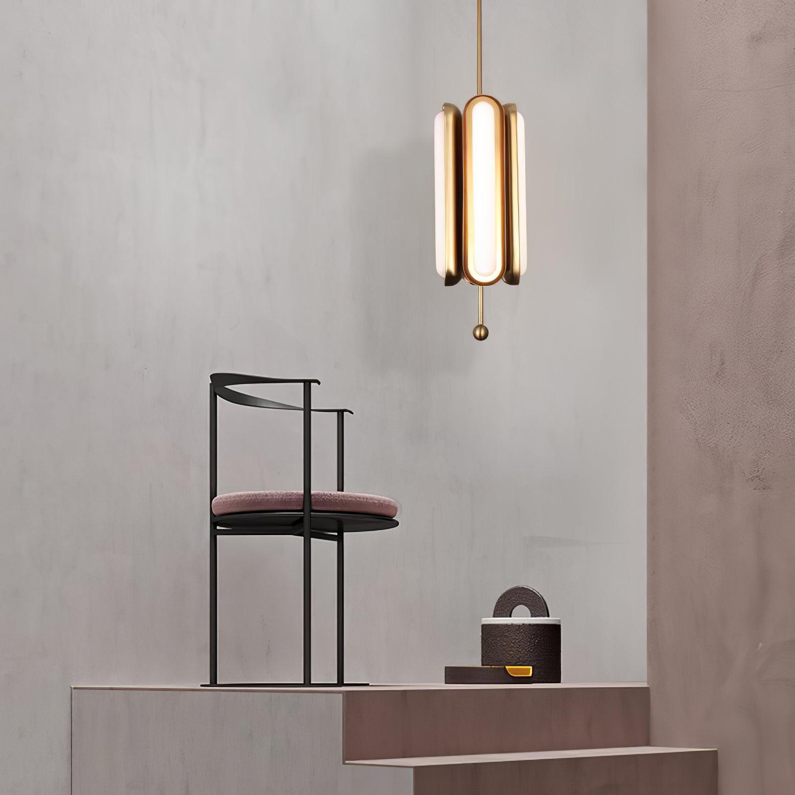 capsule-chandelier-anzaz-Gold & Frosted White-25