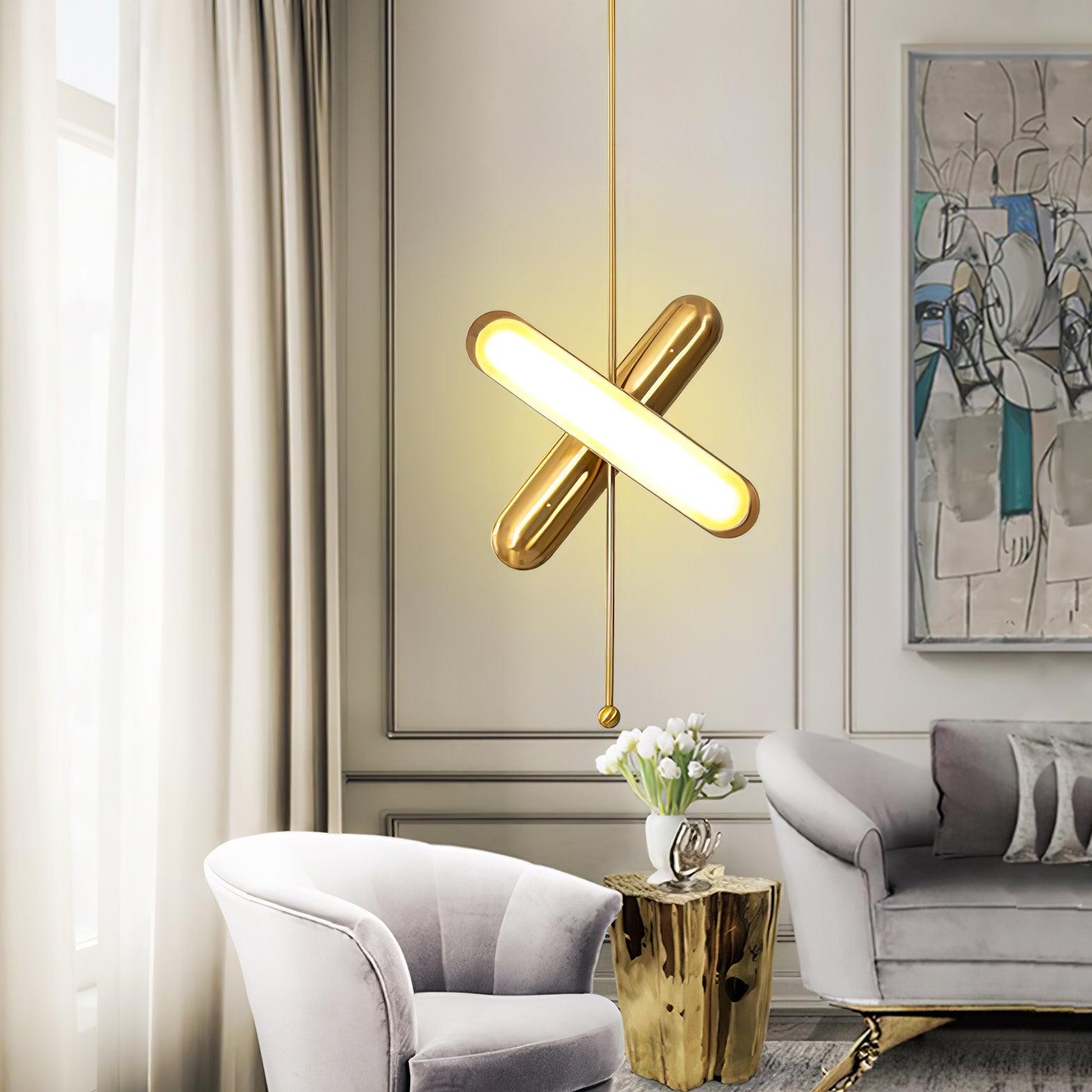 capsule-chandelier-anzaz-Black & Frosted White-27