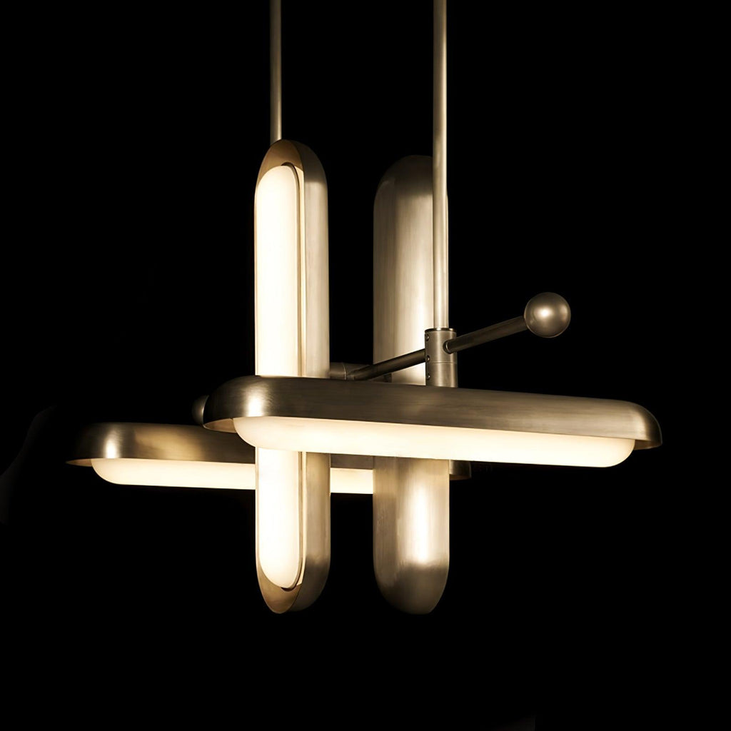 capsule-chandelier-anzaz-Black & Frosted White-7