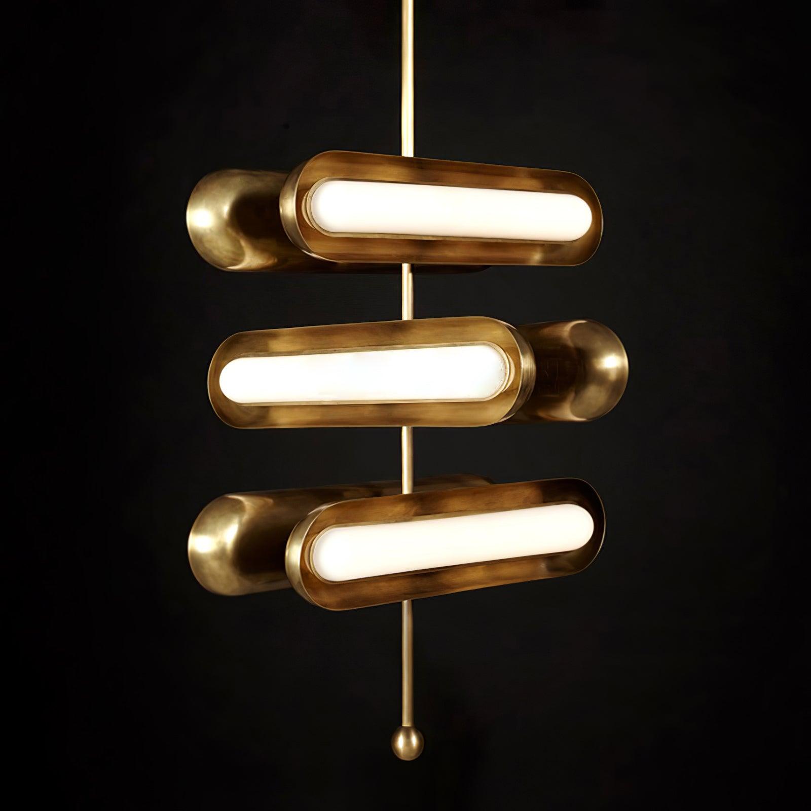 capsule-chandelier-anzaz-Black & Frosted White-9