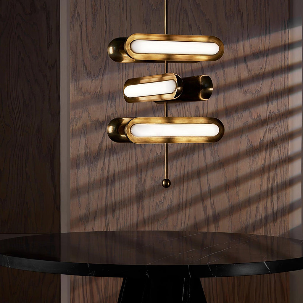 capsule-chandelier-anzaz-Gold & Frosted White-2