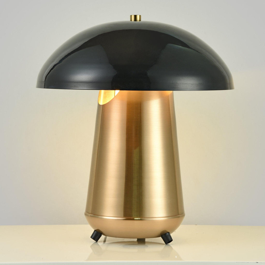 ogno-mushroom-table-lamp-anzaz-Gold & Black-4