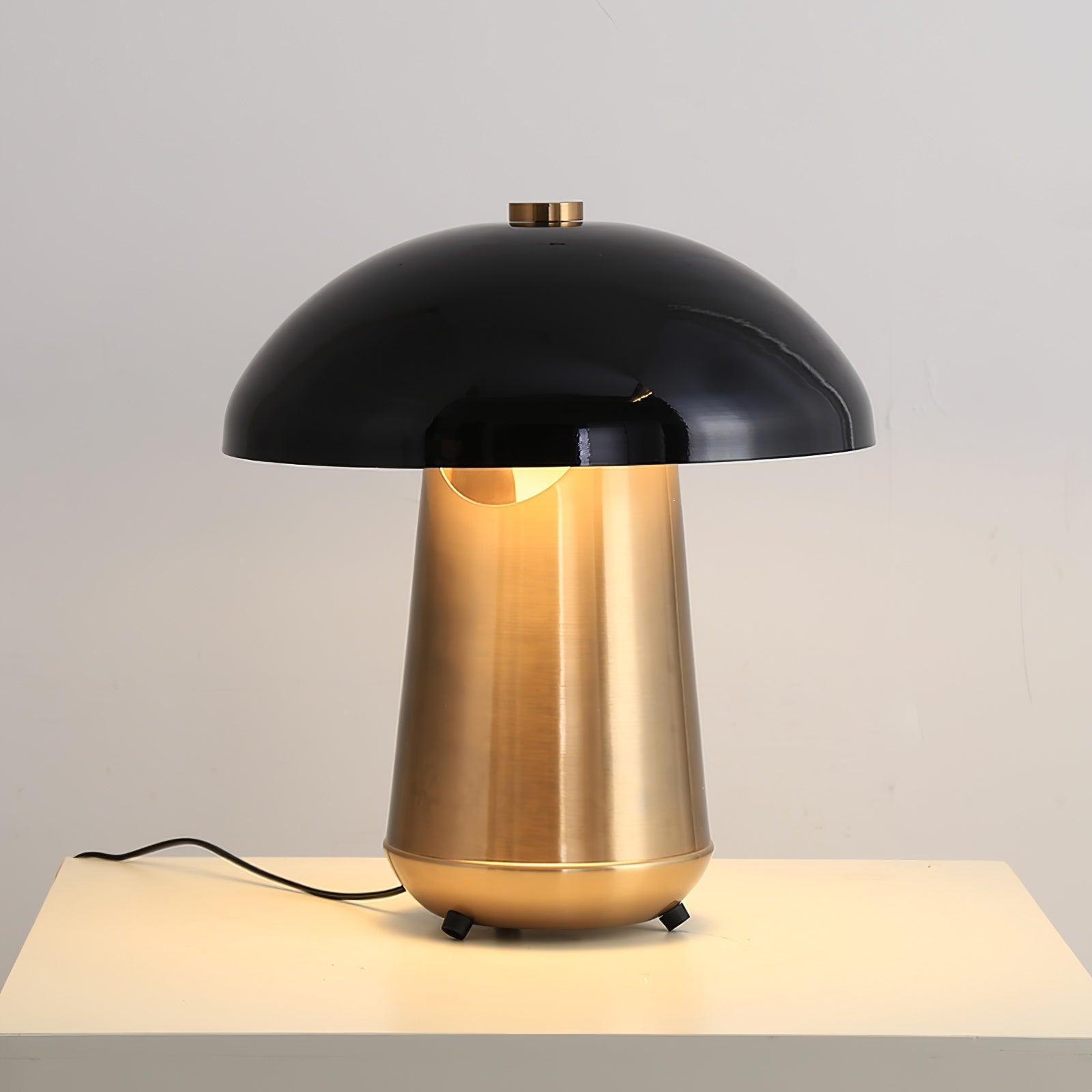 ogno-mushroom-table-lamp-anzaz-Gold & Black-2