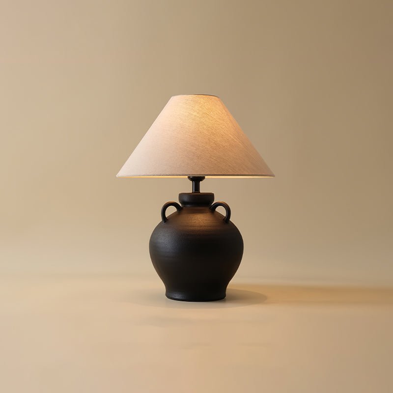 wine-pot-table-lamp-anzaz-Nature ceramic & Linen color-11