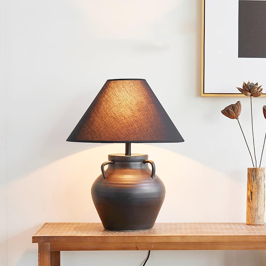 old-wine-pot-table-lamp-anzaz-Black + White-3