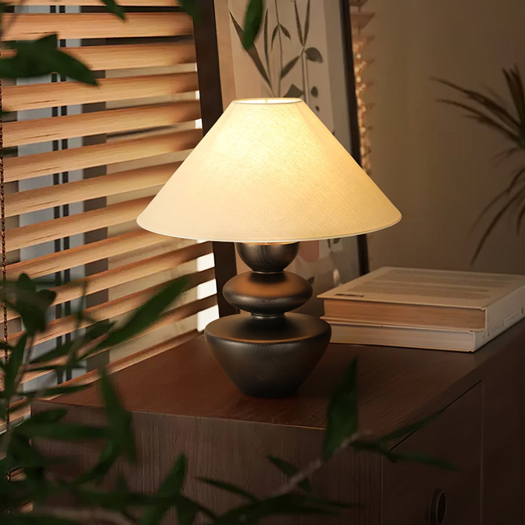 ombra-totem-table-lamp-anzaz-Black & Beige-7