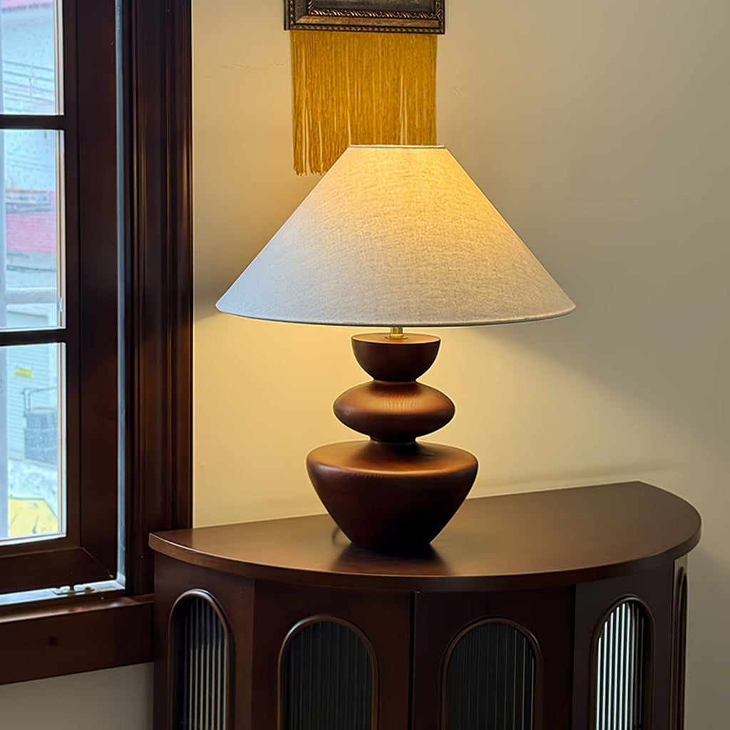 ombra-totem-table-lamp-anzaz-Dark Walnut Wood & Beige-3