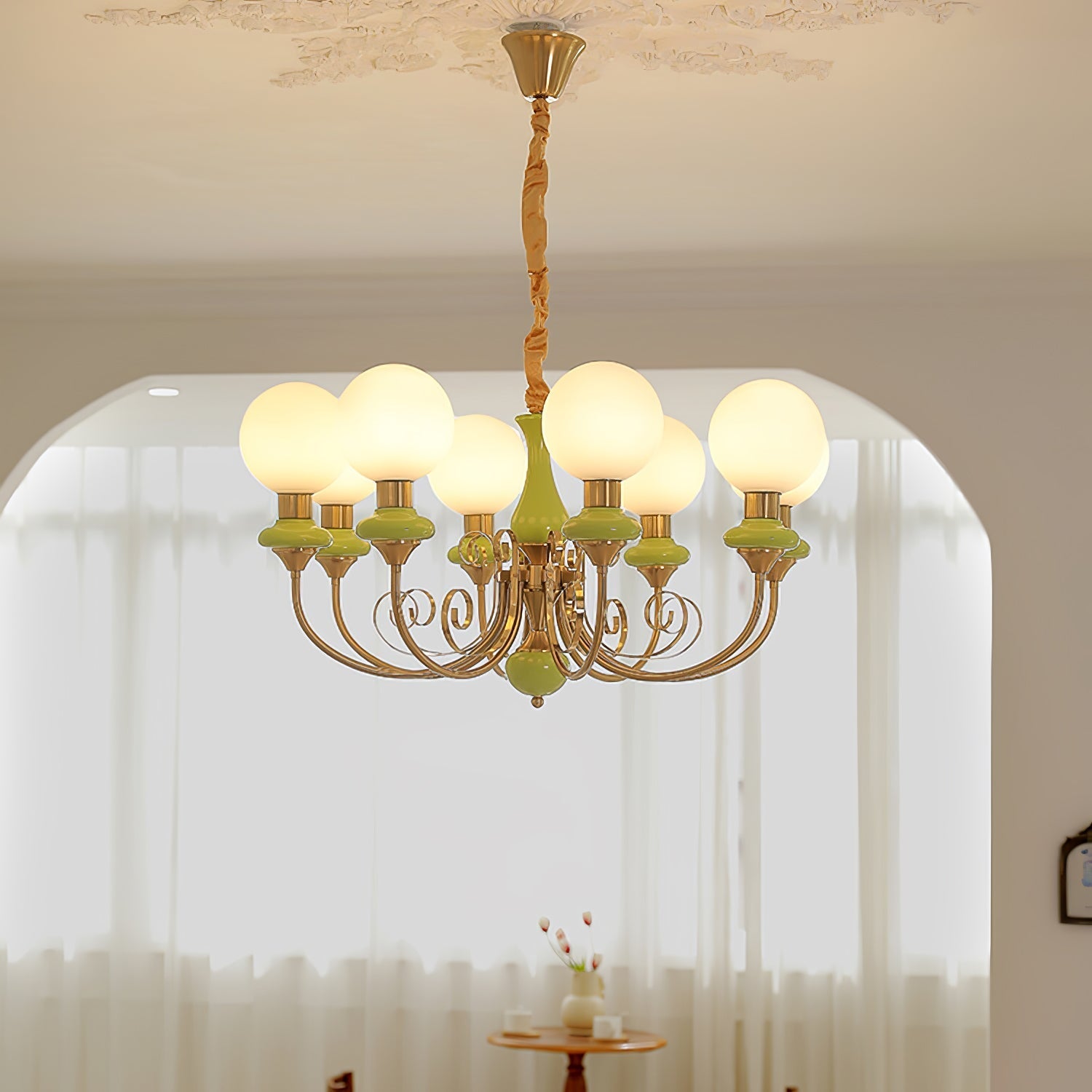 onyx-chandelier-anzaz-Gold & Mahogany-11