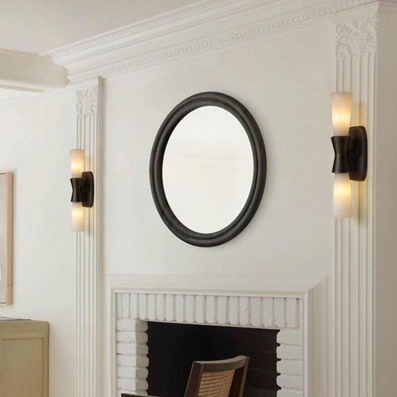 opal-alabaster-twist-wall-sconce-anzaz-Bronze & White-2