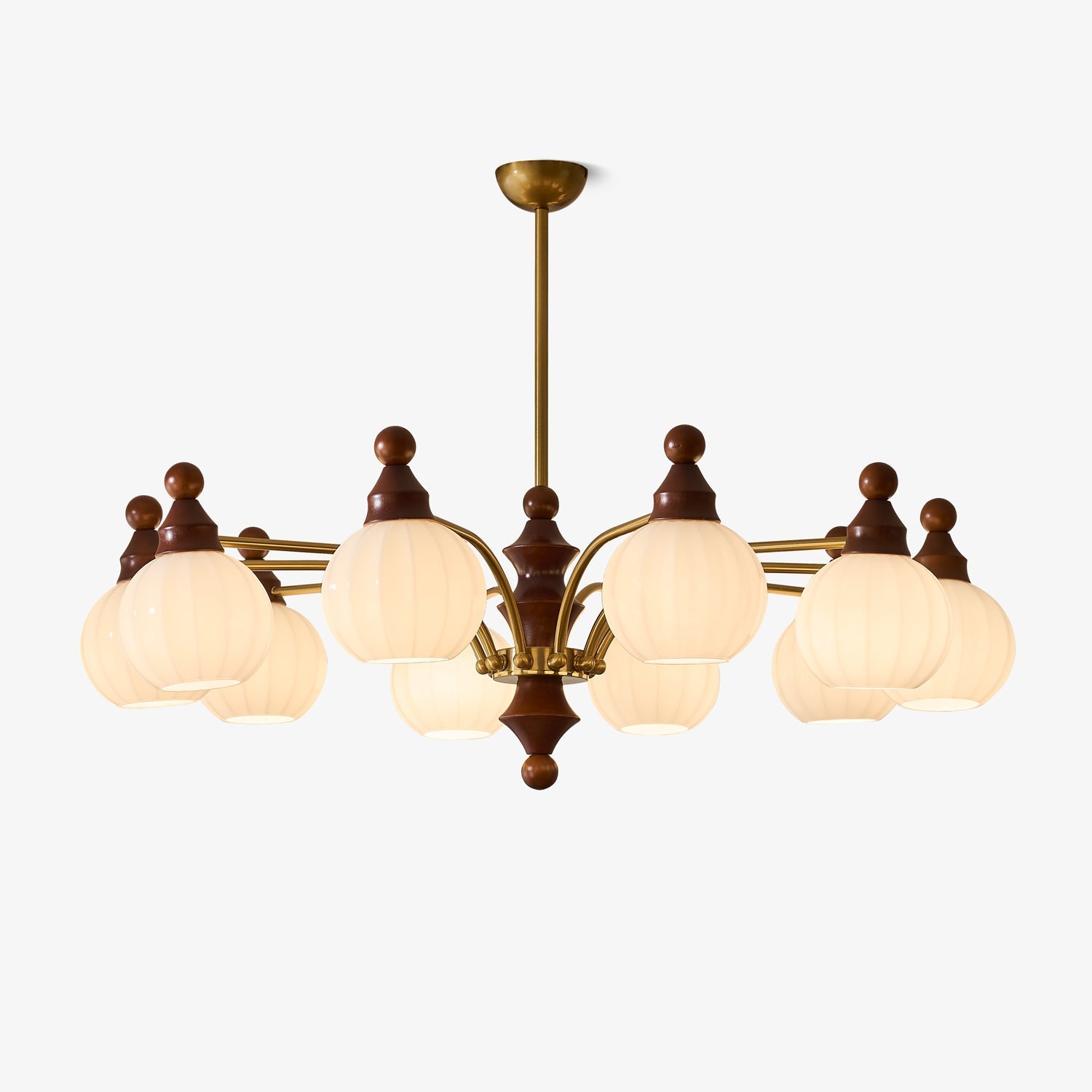 ophelia-blossom-chandelier-anzaz-Walnut color & Gold-1